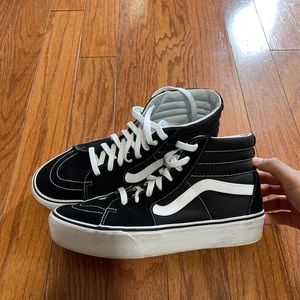 Platform high top vans